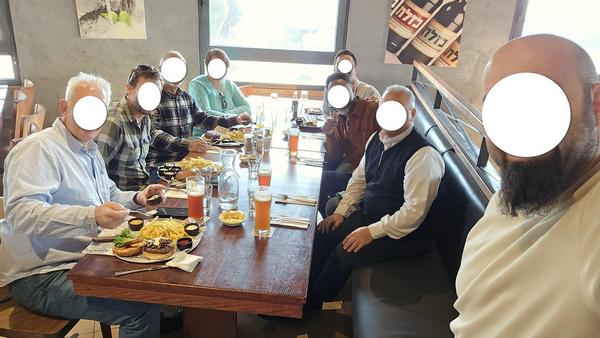 Pastors gathered during a ministry visit in northern Israel