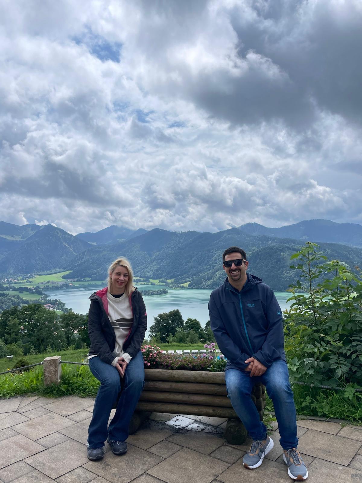 Simon Sabbach and his wife